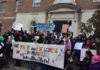 Hundreds rally in Morristown with message of ‘No Hate, No Fear’ for immigrants 'No hate, no fear' rally at Morristown town hall, March 18, 2017. Photo by Bill Lescohier