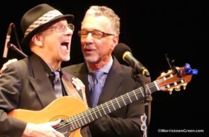 Grover Kemble and Jerry Vezza at the Bickford Theatre, April 5, 2018. Photo by Kevin Coughlin